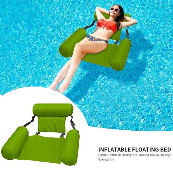 summer inflatable floating bed water hammock pool float air sofa lounger lounge chair for lake adults life vest & buoy
summer inflatable floating bed water hammock pool float air sofa lounger lounge chair for lake adults life vest & buoy