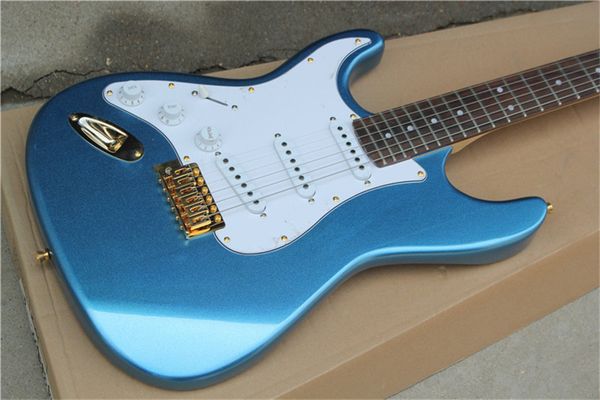 version of blue left hand electric guitar can be customized and changed according to requirements guitar guitarra
version of blue left hand electric guitar can be customized and changed according to requirements guitar guitarra