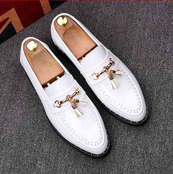 patent leather luxury shoes men tassel penny loafers black casual fashion man moccasin wedding party shoe s217
patent leather luxury shoes men tassel penny loafers black casual fashion man moccasin wedding party shoe s217