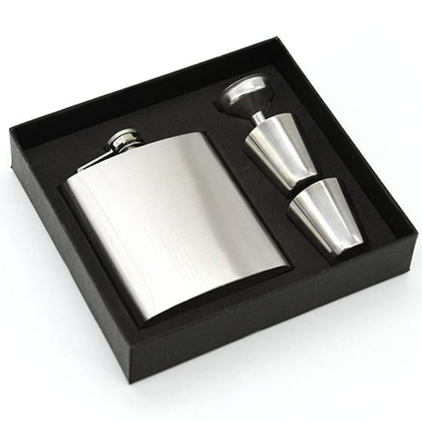 hip flasks 1set/lot portable 7 oz set flask stainless steel pocket russian flagon wine bottle 2 cup 1 funnel in gift box
hip flasks 1set/lot portable 7 oz set flask stainless steel pocket russian flagon wine bottle 2 cup 1 funnel in gift box