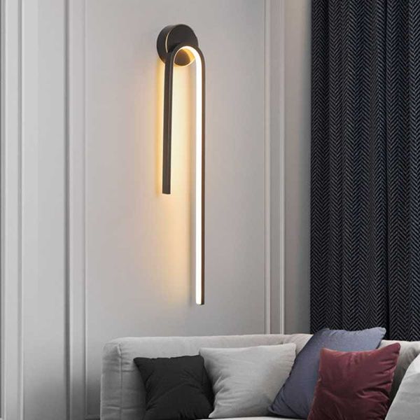 wall lamp light luxury bedroom bedside modern minimalist living room tv background creative line lamps
wall lamp light luxury bedroom bedside modern minimalist living room tv background creative line lamps