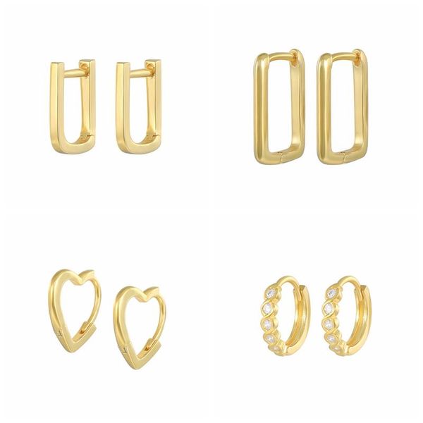 hoop & huggie canner 925 sterling silver earrings glossy gold for women boucle oreille femme 1 pair fine jewelry, Golden;silver
hoop & huggie canner 925 sterling silver earrings glossy gold for women boucle oreille femme 1 pair fine jewelry, Golden;silver