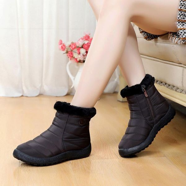 winter women snow ankle boots warm fur plus flur waterproof footwear flat sewing furry edge non slip casual shoes ladies female dyp2, Black
winter women snow ankle boots warm fur plus flur waterproof footwear flat sewing furry edge non slip casual shoes ladies female dyp2, Black