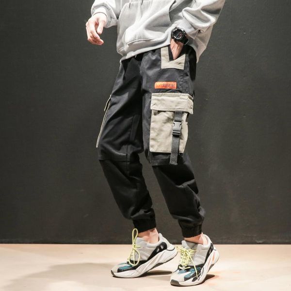 men's pants 2021 autumn japanese overalls multi-pocket plus size casual tie-pants, Black
men's pants 2021 autumn japanese overalls multi-pocket plus size casual tie-pants, Black
