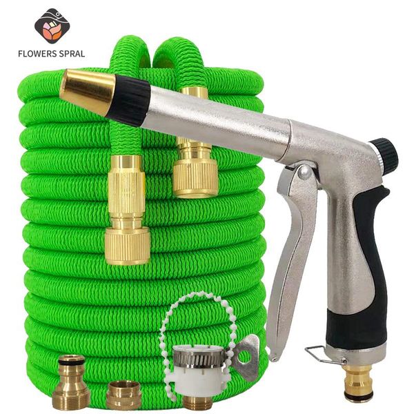 17ft-150ft garden watering hose magic water adjustable metal spray gun car washing outdoor drip irrigation equipments
17ft-150ft garden watering hose magic water adjustable metal spray gun car washing outdoor drip irrigation equipments