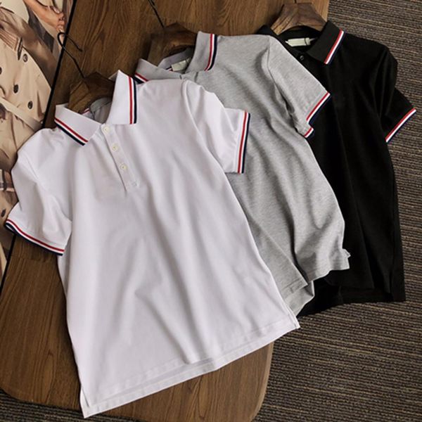 2021 fashion luxury brand mens designer polo summer european american boutique simple slim t shirt pure cotton breathable short-sleeved lape, White;black
2021 fashion luxury brand mens designer polo summer european american boutique simple slim t shirt pure cotton breathable short-sleeved lape, White;black