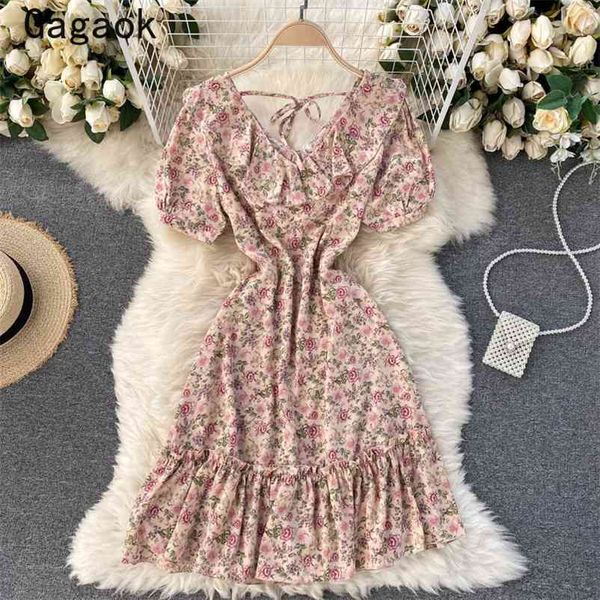dresses women summer o-neck puff sleeve midi ruffles print sweet dress korean chic fashion wild vestidos 210531, Black;gray
dresses women summer o-neck puff sleeve midi ruffles print sweet dress korean chic fashion wild vestidos 210531, Black;gray