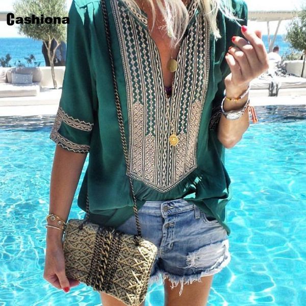 elegant leisure blouse women half sleeve patchwork color summer casual plus size 5xl feminina blusas shirt ropa mujer women's blouses, White
elegant leisure blouse women half sleeve patchwork color summer casual plus size 5xl feminina blusas shirt ropa mujer women's blouses, White