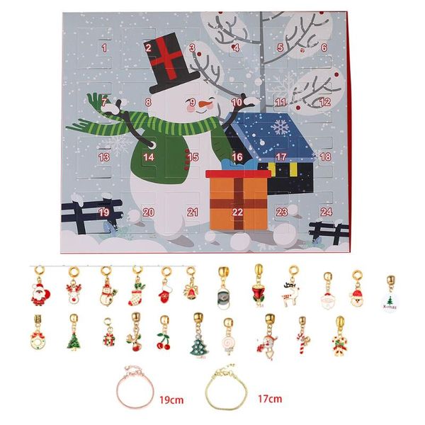 christmas calendar charm bracelet set diy jewelry advent 24 days countdown for kids gift santa claus elk box party decoration
christmas calendar charm bracelet set diy jewelry advent 24 days countdown for kids gift santa claus elk box party decoration