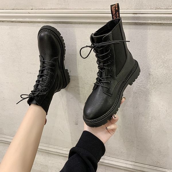 new winter boots women solid black leather ankle boots for women shoes woman lace up platform motorcycle boots plus size botas
new winter boots women solid black leather ankle boots for women shoes woman lace up platform motorcycle boots plus size botas