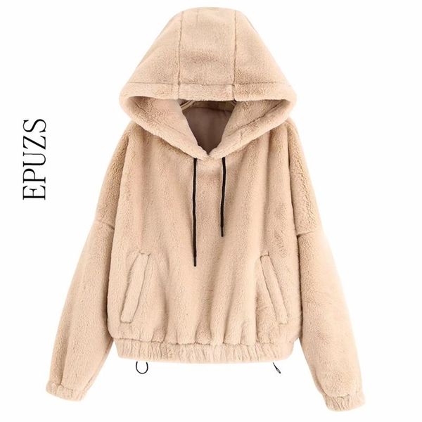 winter faux fur coat women hooded teddy coat long sleeve thick warm jacket streetwear winter women 210521, Black
winter faux fur coat women hooded teddy coat long sleeve thick warm jacket streetwear winter women 210521, Black