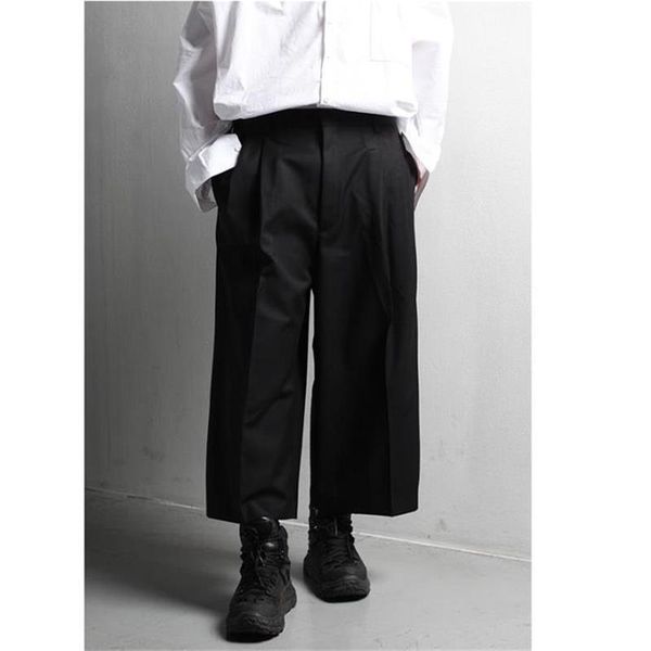 men's pants men spring and autumn dark simple fashion trend versatile leisure large size wide leg harlan, Black
men's pants men spring and autumn dark simple fashion trend versatile leisure large size wide leg harlan, Black