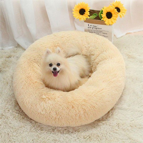 pet bed super soft comfortable portable round plush shelter for dogs basket products cushion cat sleeping sofa kennels & pens
pet bed super soft comfortable portable round plush shelter for dogs basket products cushion cat sleeping sofa kennels & pens