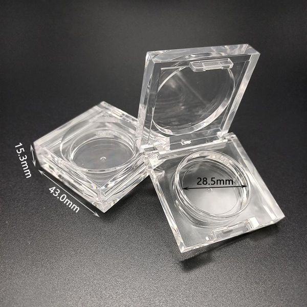 storage bottles & jars 30/100pcs transparent cosmetic powder pressed container makeup eyeshadow case blusher compacts eyebrow clear boxes
storage bottles & jars 30/100pcs transparent cosmetic powder pressed container makeup eyeshadow case blusher compacts eyebrow clear boxes