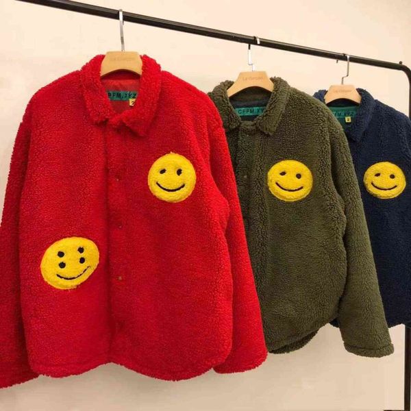 fashiondemon cpfm co branded feidong kanye's four eyed yellow smiling face lamb cashmere high street men's and women's long s, Black
fashiondemon cpfm co branded feidong kanye's four eyed yellow smiling face lamb cashmere high street men's and women's long s, Black