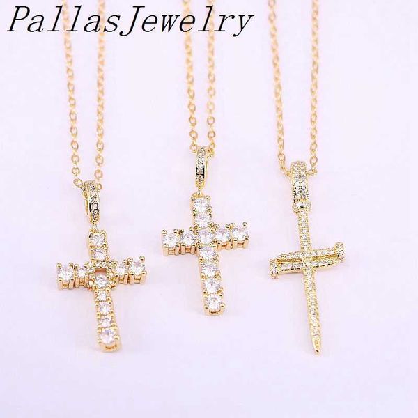 10pcs cz micro pave necklace sparkly cubic zirconia crystal pave cross gold filled pendant necklace x0707, Silver
10pcs cz micro pave necklace sparkly cubic zirconia crystal pave cross gold filled pendant necklace x0707, Silver