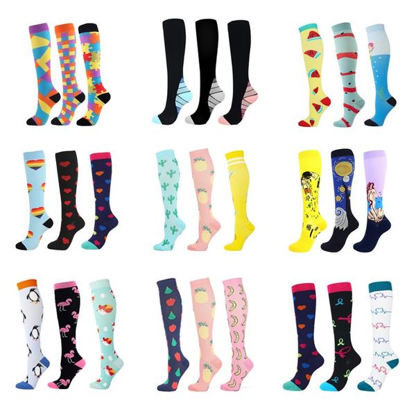 men's socks 3 pairs drop compression men women outdoor sports hiking graduated fit varicose veins, Black
men's socks 3 pairs drop compression men women outdoor sports hiking graduated fit varicose veins, Black