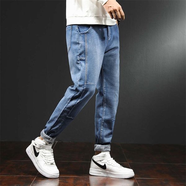 jeans men's loose fitting small leg harlan leisure high waist fashion pants in h zcmq, Blue
jeans men's loose fitting small leg harlan leisure high waist fashion pants in h zcmq, Blue