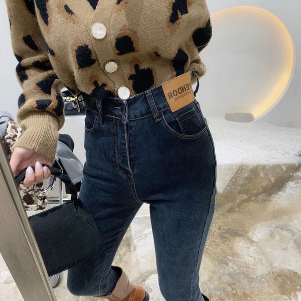 kog409 blue new spring and summer jeans female foot tall waist stick a card design show high joker stretch tight show thin
kog409 blue new spring and summer jeans female foot tall waist stick a card design show high joker stretch tight show thin