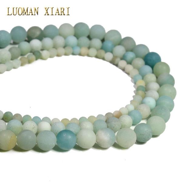 other wholesale dull polish blue amazonite natural stone round beads for jewelry making diy bracelet necklace material 4/6/8 mm
other wholesale dull polish blue amazonite natural stone round beads for jewelry making diy bracelet necklace material 4/6/8 mm