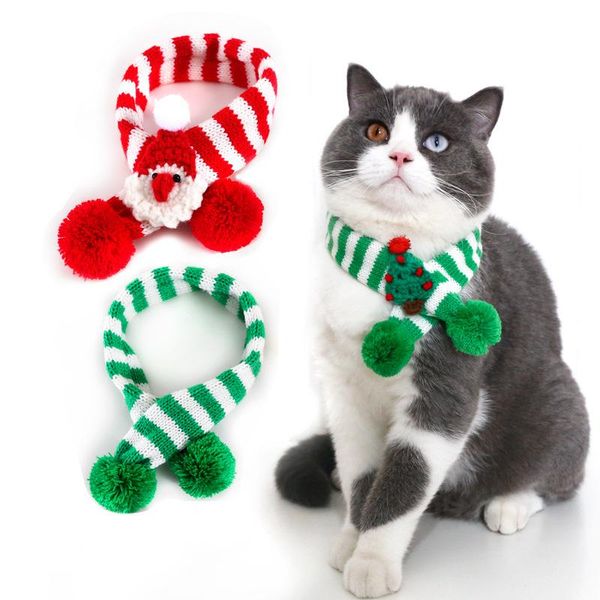 cat costumes pet knitted wool striped christmas scarf dog tree elderly adjustable collar bib accessories
cat costumes pet knitted wool striped christmas scarf dog tree elderly adjustable collar bib accessories