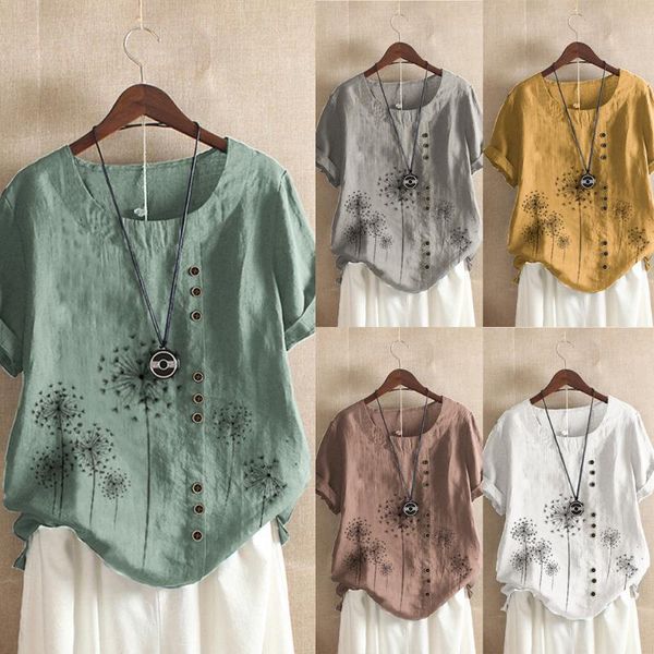 women's t-shirt oversize women tshirt cotton loose flower print short sleeve linen wild street o-neck vintage elegent casual, White
women's t-shirt oversize women tshirt cotton loose flower print short sleeve linen wild street o-neck vintage elegent casual, White