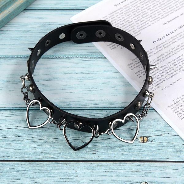 chokers fashion heart pendant for women girl punk statement necklace cuban link chain jewlery leather choker collar, Golden;silver
chokers fashion heart pendant for women girl punk statement necklace cuban link chain jewlery leather choker collar, Golden;silver