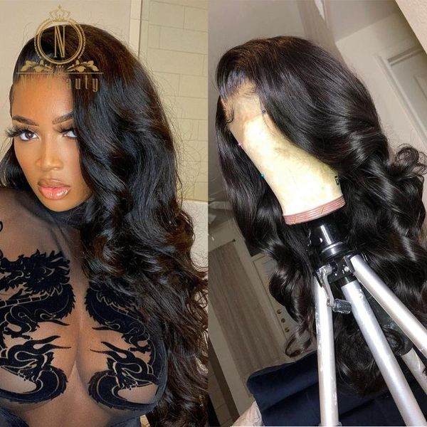 lace wigs 30 inch loose wave 13x4 front hd human hair for black women 4x4 closure wig prelucked 150 nabeauty remy, Black;brown
lace wigs 30 inch loose wave 13x4 front hd human hair for black women 4x4 closure wig prelucked 150 nabeauty remy, Black;brown