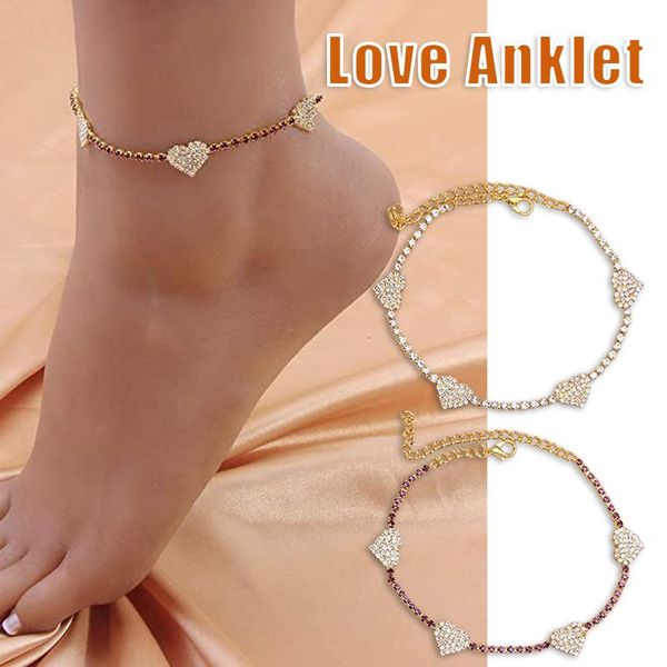 anklets fashion rhinestone anklet for women love shape ankle bracelet beach barefoot jewelry aic88, Red;blue
anklets fashion rhinestone anklet for women love shape ankle bracelet beach barefoot jewelry aic88, Red;blue