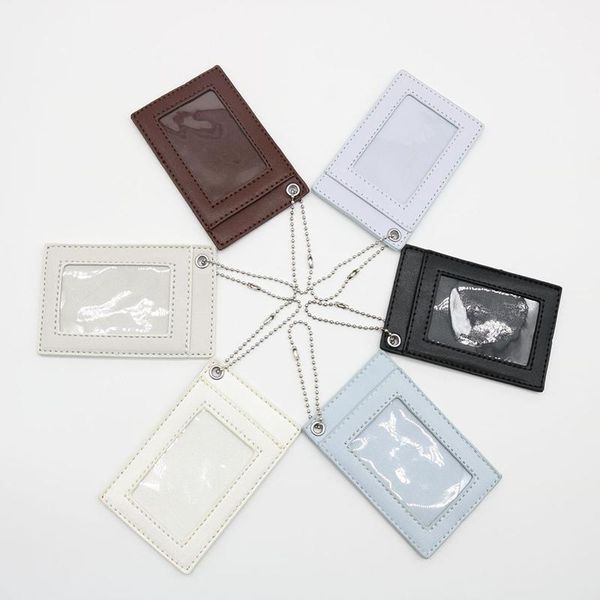 card holders women men pu leather holder wallet id identity badge case pvc clear business bank cover, Brown;gray
card holders women men pu leather holder wallet id identity badge case pvc clear business bank cover, Brown;gray