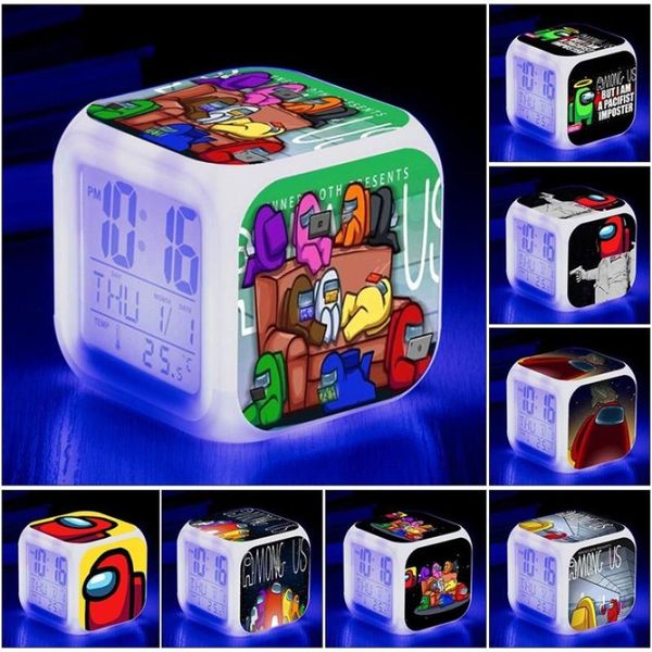 creative alarm clock home led luminous small calendar function decoration 12-hour/24-hour time format desk & table clocks
creative alarm clock home led luminous small calendar function decoration 12-hour/24-hour time format desk & table clocks