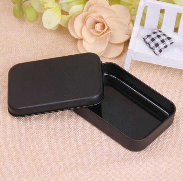 black tin box rectangle mini tin box organizer pill candy tea storage box case container for money coin keys playing card
black tin box rectangle mini tin box organizer pill candy tea storage box case container for money coin keys playing card