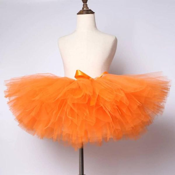 retail girl orange tutu baby fluffy ballet tulle pet skirt with ribbon bow children's party skirts
retail girl orange tutu baby fluffy ballet tulle pet skirt with ribbon bow children's party skirts