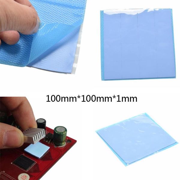 fans & coolings thermal pad gpu cpu heatsink cooling conductive silicone 100mm*100mm*1mm grease for heat sinks
fans & coolings thermal pad gpu cpu heatsink cooling conductive silicone 100mm*100mm*1mm grease for heat sinks