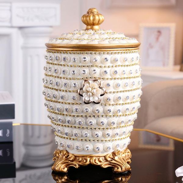 waste bins luxury european dustbin large size garbage can with lid for living room kitchen bedroom creative resin bin storage bucket
waste bins luxury european dustbin large size garbage can with lid for living room kitchen bedroom creative resin bin storage bucket