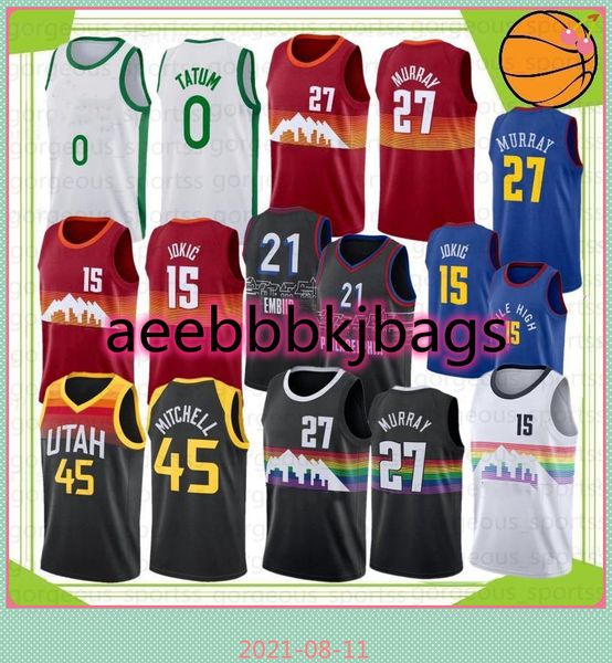 15 jokic ncaa jamal 27 murray college basketball jerseys jayson 0 tatum kevin 7 durant kyrie 11 men irving 2021 outdoor apparel, Black;red
15 jokic ncaa jamal 27 murray college basketball jerseys jayson 0 tatum kevin 7 durant kyrie 11 men irving 2021 outdoor apparel, Black;red