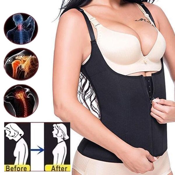 women shaper waist trainer corset slimming body cincher spandex sauna sweat shapewear abdominal fitness belt support, Black;gray
women shaper waist trainer corset slimming body cincher spandex sauna sweat shapewear abdominal fitness belt support, Black;gray