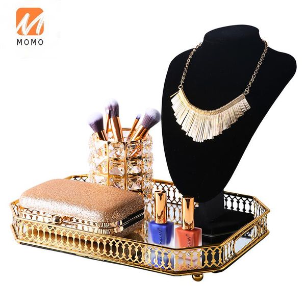 bedroom dresser showcase display combination set jewelry plate light luxury decoration matching cloakroom ornaments storage bottles & jars
bedroom dresser showcase display combination set jewelry plate light luxury decoration matching cloakroom ornaments storage bottles & jars