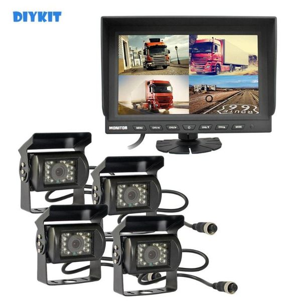 car rear view cameras& parking sensors diykit 9" split quad backup monitor + 4 x ccd ir night vision camera waterproof for truck bus re
car rear view cameras& parking sensors diykit 9" split quad backup monitor + 4 x ccd ir night vision camera waterproof for truck bus re