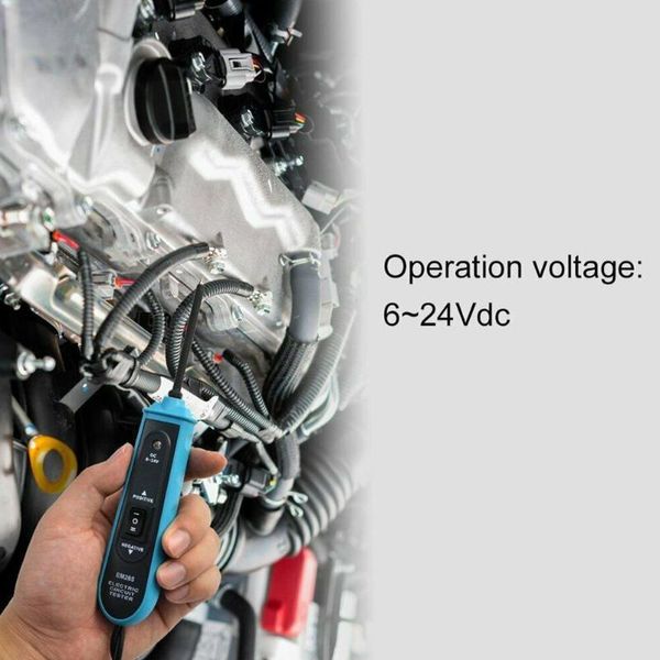 diagnostic tools em285 6-24v dc power probe car electric circuit tester table electrical automotive system cable o0c3
diagnostic tools em285 6-24v dc power probe car electric circuit tester table electrical automotive system cable o0c3