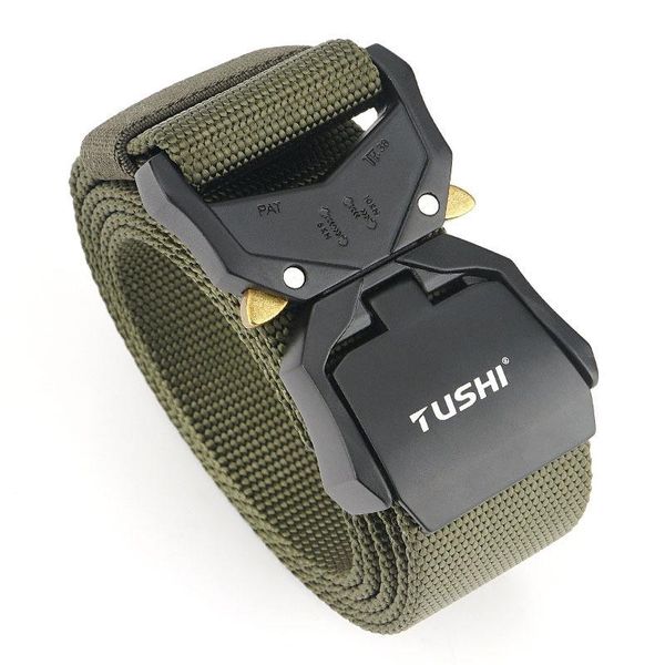 waist support male adjustable nylon tactical belt military combat belts killing emergency survival straps official genuine army, Black;gray
waist support male adjustable nylon tactical belt military combat belts killing emergency survival straps official genuine army, Black;gray