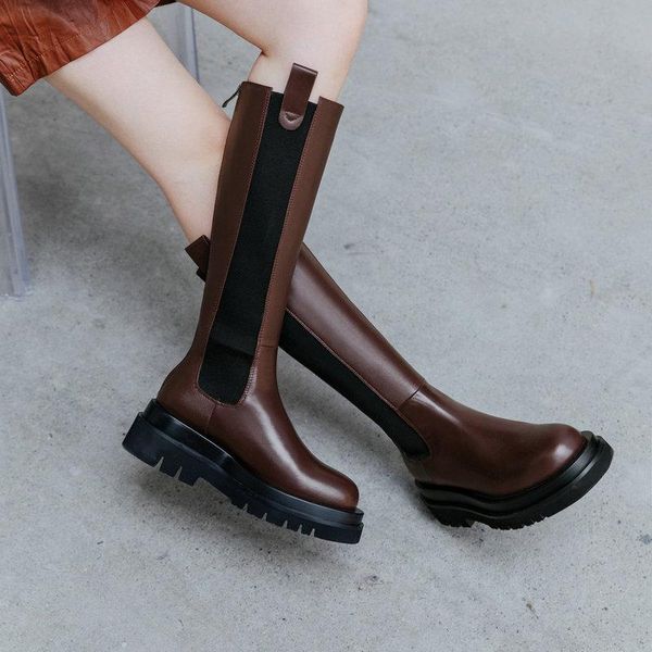 boots 2021 est genuine leather shoes women riding fashion cool western platform knee high ladies, Black
boots 2021 est genuine leather shoes women riding fashion cool western platform knee high ladies, Black