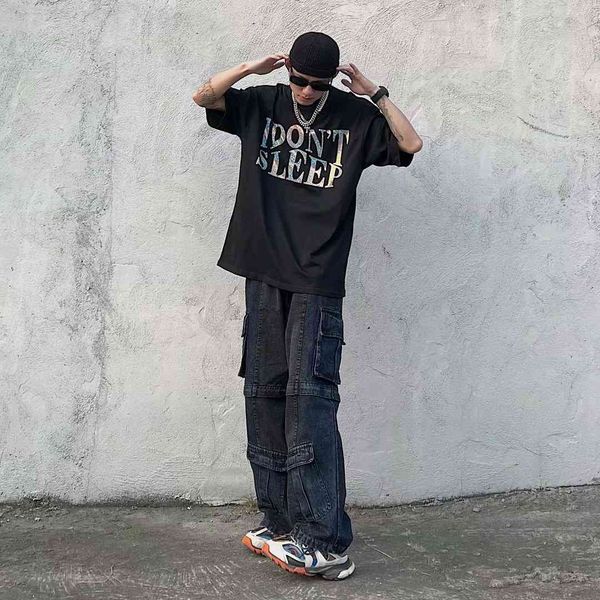 luxury brand t shirt and polos street letter loose fitting short sleeve t-shirt men's summer high street fashion brand harajuku, White
luxury brand t shirt and polos street letter loose fitting short sleeve t-shirt men's summer high street fashion brand harajuku, White