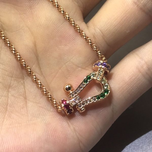 the new diamond-studded horseshoe buckle u-shaped 18k gold plated necklace clavicle chain tide sweater chain simple ins, Silver
the new diamond-studded horseshoe buckle u-shaped 18k gold plated necklace clavicle chain tide sweater chain simple ins, Silver