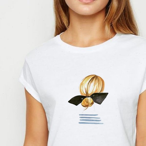 womens t shirts plus size modern girls silhouette spring summer shirt women aesthetics graphic tee round collar, White
womens t shirts plus size modern girls silhouette spring summer shirt women aesthetics graphic tee round collar, White