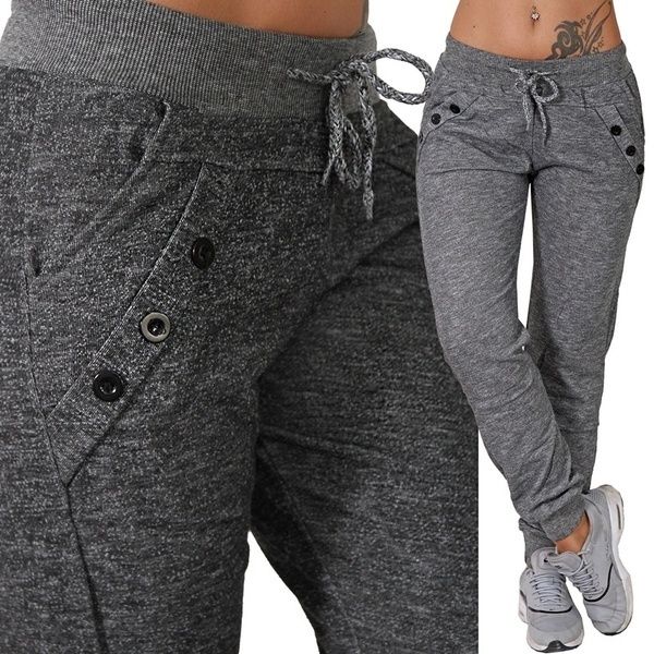 jeans fashion women pants women's elastic waist jogger sweatpants workout trousers with pocket sports running nzbl, Blue
jeans fashion women pants women's elastic waist jogger sweatpants workout trousers with pocket sports running nzbl, Blue