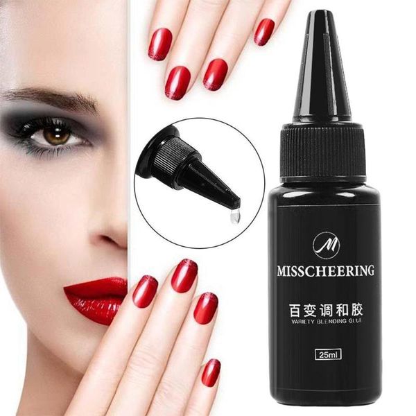 nail gel 25ml transparent blending glue for nails decoration fashion glitter accessories diy manicure design aids tool, Red;pink
nail gel 25ml transparent blending glue for nails decoration fashion glitter accessories diy manicure design aids tool, Red;pink