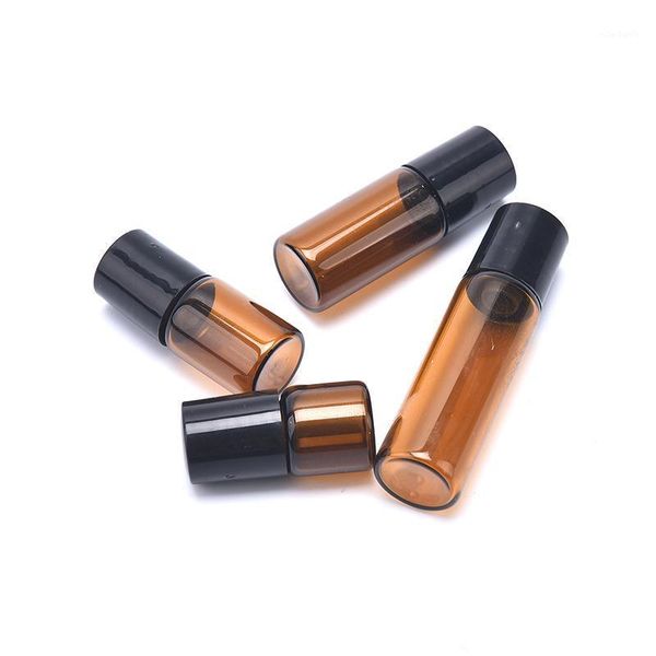 storage bottles & jars 10pcs/pack 1-5ml amber roll glass on roller bottle with stainless steel refillable essential oils perfume containers
storage bottles & jars 10pcs/pack 1-5ml amber roll glass on roller bottle with stainless steel refillable essential oils perfume containers