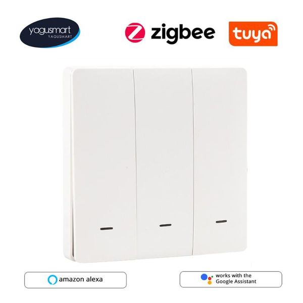 smart home control yagusmart tuya zigbee 3.0 push button switch life app neutral optional alexa google relay wall interruptor
smart home control yagusmart tuya zigbee 3.0 push button switch life app neutral optional alexa google relay wall interruptor