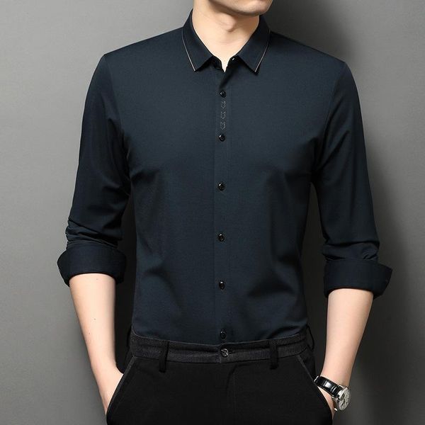 brand fix rhinestone men shirt long sleeve for bussiness collar neck black formal dress shirts male slim fit men's casual, White;black
brand fix rhinestone men shirt long sleeve for bussiness collar neck black formal dress shirts male slim fit men's casual, White;black